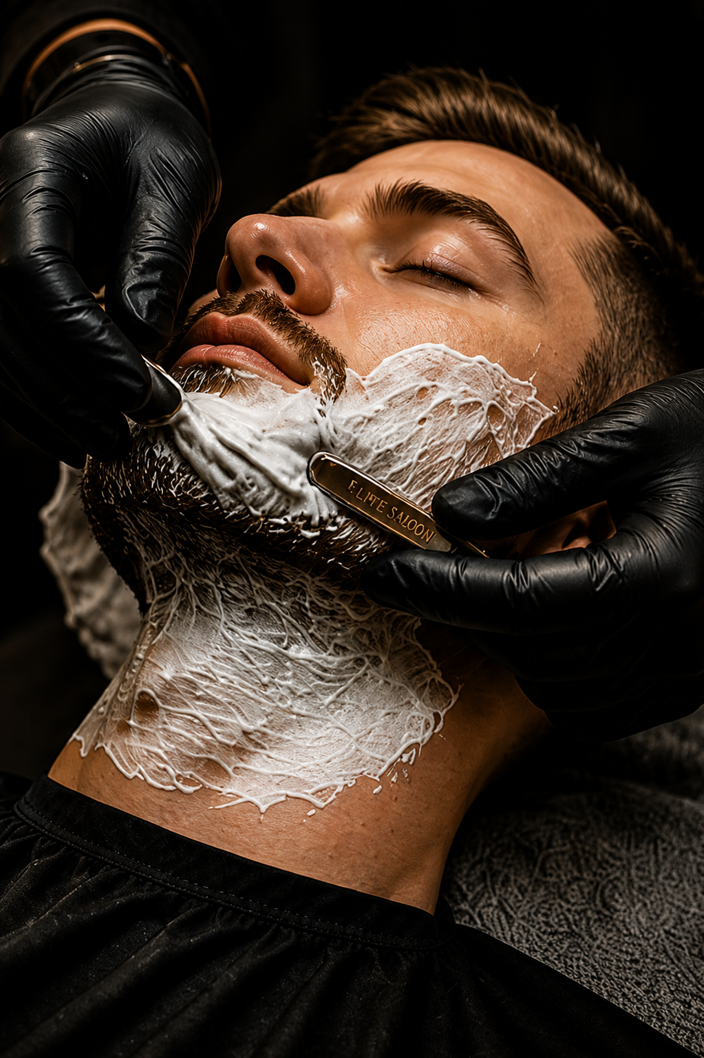 Hot towel shave